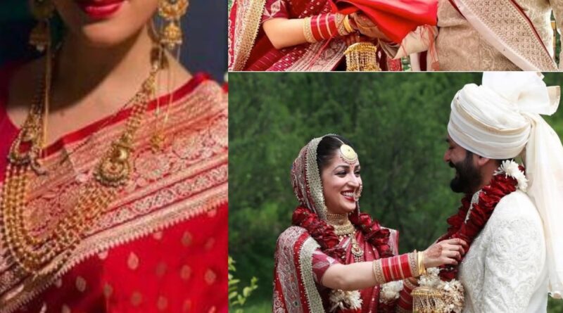 यामी गौतम ने शादी में खुद किया मेकअप