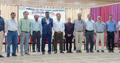 एचटीपीएस से सेवानिवृत्त हुए अधीक्षण अभियंता एवं तीन कर्मचारियों को दी गई भावपूर्ण विदाई