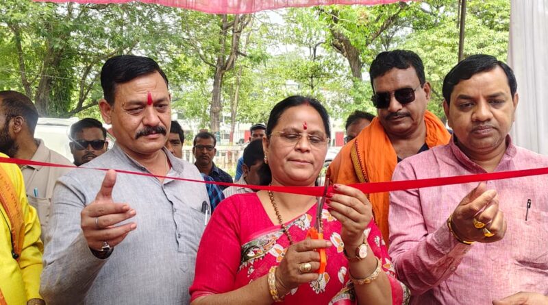 मानव सेवा जल केंद्र का शुभारंभ, महापौर संजू देवी राजपूत ने किया उद्घाटन