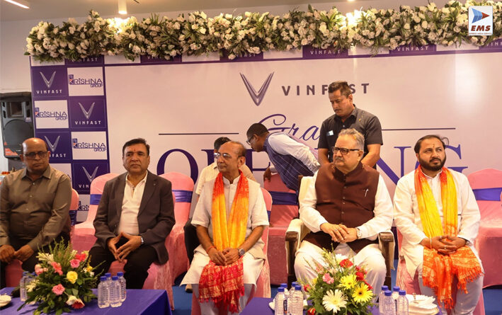 राजा मोदी की दूरदृष्टि से छत्तीसगढ़ में पहुंची विश्वस्तरीय ईवी कार ‘विनफास्ट’