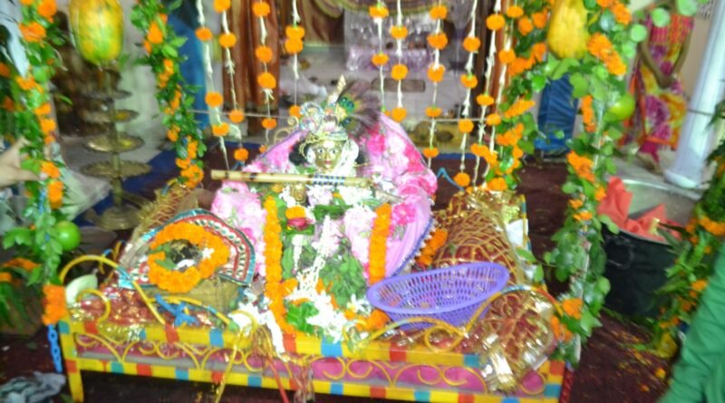 श्री सप्तदेव मंदिर में श्रीकृष्ण जन्माष्टमी की तैयारियाँ पूर्ण 4 सितम्बर को भव्य एवं दिव्य उत्सव